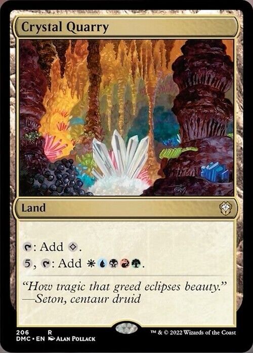 Crystal Quarry ~ Commander: Dominaria United [ NM ] [ Magic MTG ]