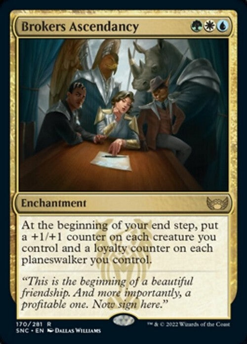 Brokers Ascendancy ~ Streets of New Capenna [ NearMint ] [ Magic MTG ]