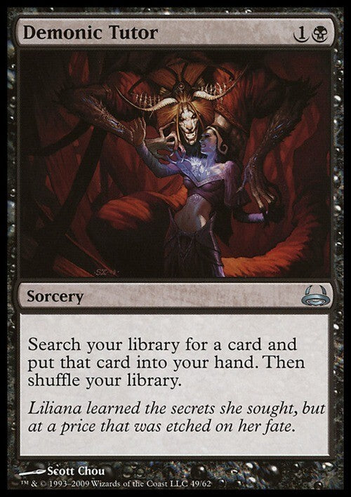 Demonic Tutor ~ Duel Decks [ NearMint ] [ Magic MTG ]