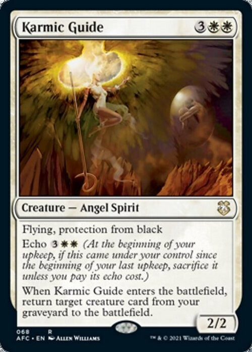 Karmic Guide ~ Commander: Adventures in the Forgotten Realms [ NM ] [ MTG ]