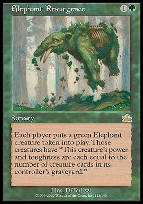 Elephant Resurgence ~ Prophecy [ Excellent ] [ Magic MTG ]