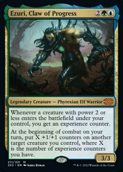 Ezuri, Claw of Progress ~ Double Masters 2022 [ NearMint ] [ Magic MTG ]