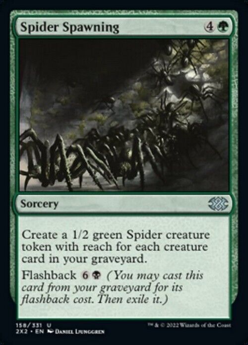 Spider Spawning ~ Double Masters 2022 [ NearMint ] [ Magic MTG ] - London Magic Traders Ltd
