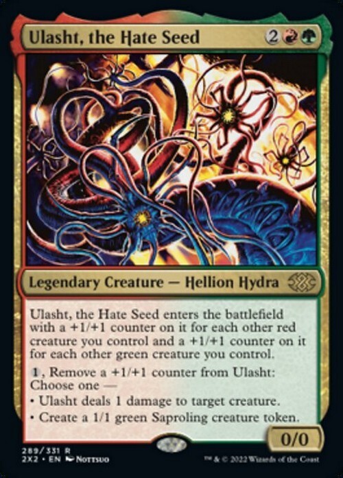 Ulasht, the Hate Seed ~ Double Masters 2022 [ NearMint ] [ Magic MTG ]