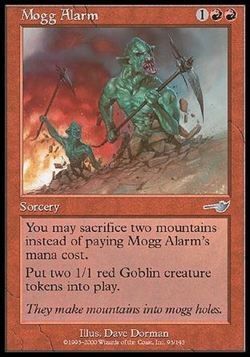 Mogg Alarm ~ Nemesis [ Excellent ] [ Magic MTG ]