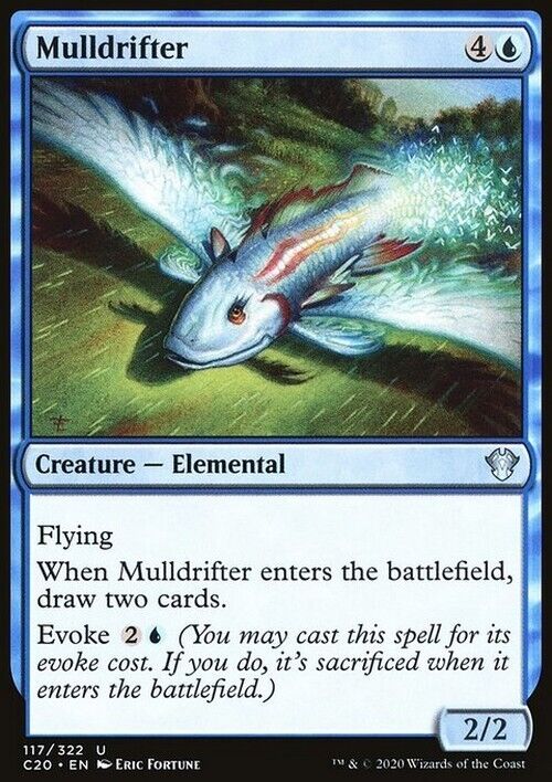 Mulldrifter ~ Commander: Ikoria [ Excellent ] [ Magic MTG ]