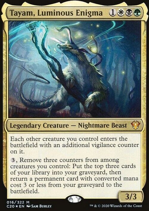 Tayam, Luminous Enigma ~ Commander: Ikoria [ Excellent ] [ Magic MTG ]