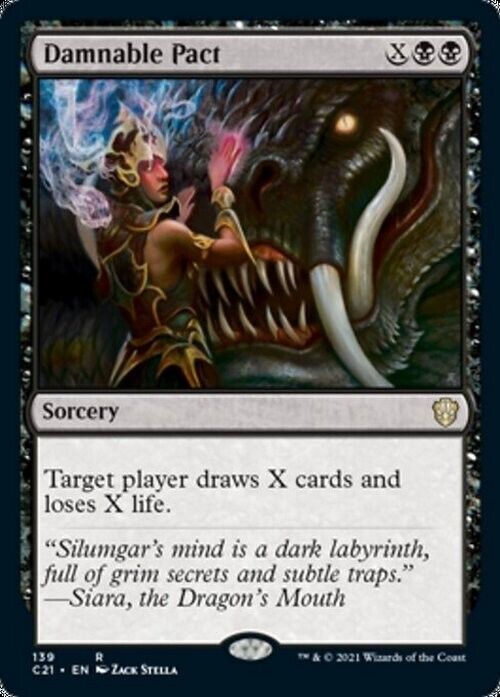 Damnable Pact ~ Commander: Strixhaven [ NearMint ] [ Magic MTG ]