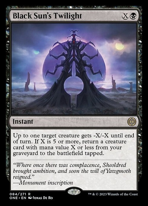 Black Sun's Twilight ~ Phyrexia: All Will Be One [ NearMint ] [ Magic MTG ]