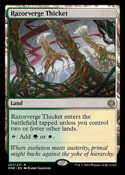 Razorverge Thicket ~ Phyrexia: All Will Be One [ NearMint ] [ Magic MTG ]