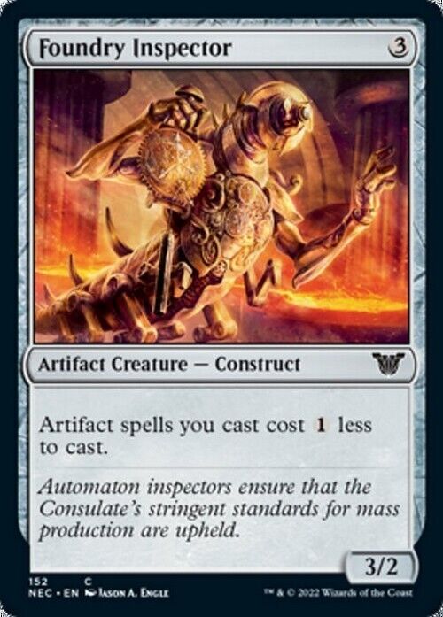 Foundry Inspector ~ Commander: Kamigawa: Neon Dynasty [ NM ] [ Magic MTG ]