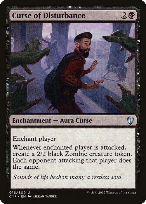 Curse of Disturbance ~ Commander 2017 [ NearMint ] [ Magic MTG ]