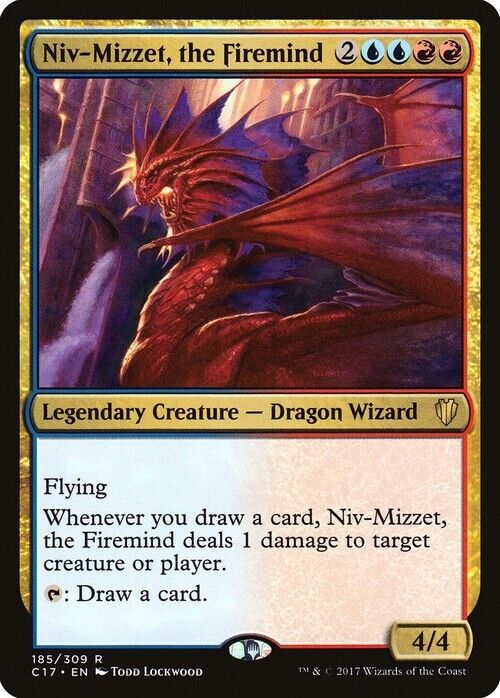 Niv-Mizzet, the Firemind ~ Commander 2017 [ NearMint ] [ Magic MTG ]