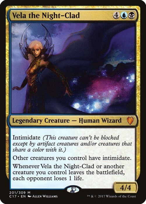 Vela the Night-Clad ~ Commander 2017 [ NearMint ] [ Magic MTG ]