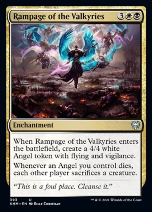 Rampage of the Valkyries ~ Kaldheim [ NearMint ] [ Magic MTG ]