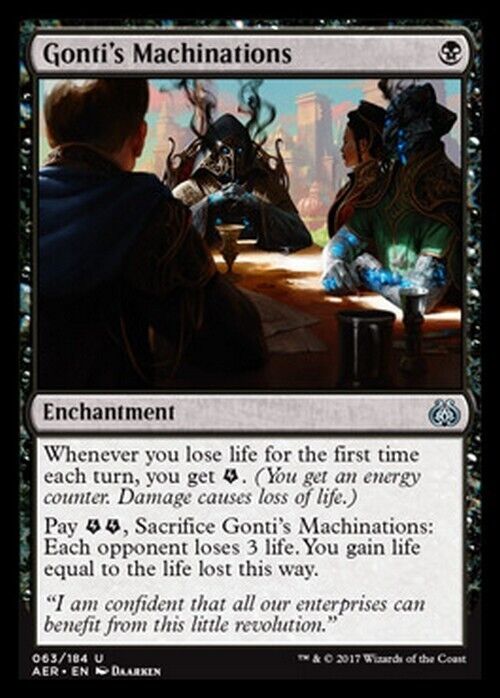 Gonti's Machinations ~ Aether Revolt [ Excellent ] [ Magic MTG ]