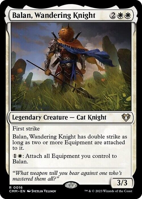 Balan, Wandering Knight ~ Commander Masters [ NearMint ] [ Magic MTG ]