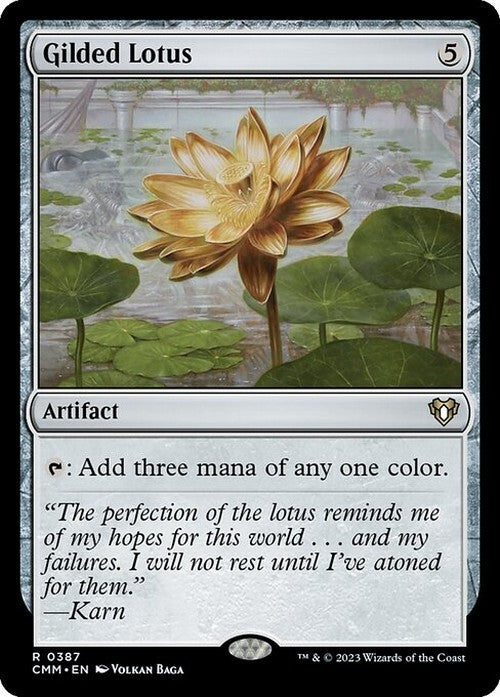 Gilded Lotus ~ Commander Masters [ NearMint ] [ Magic MTG ]