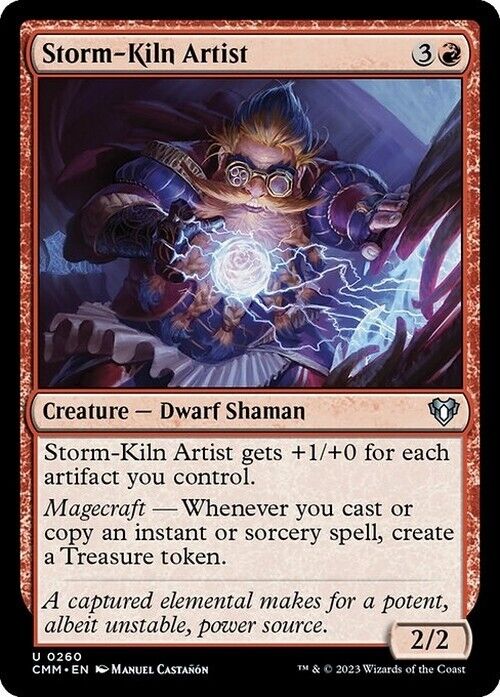 Storm-Kiln Artist ~ Commander Masters [ NearMint ] [ Magic MTG ]