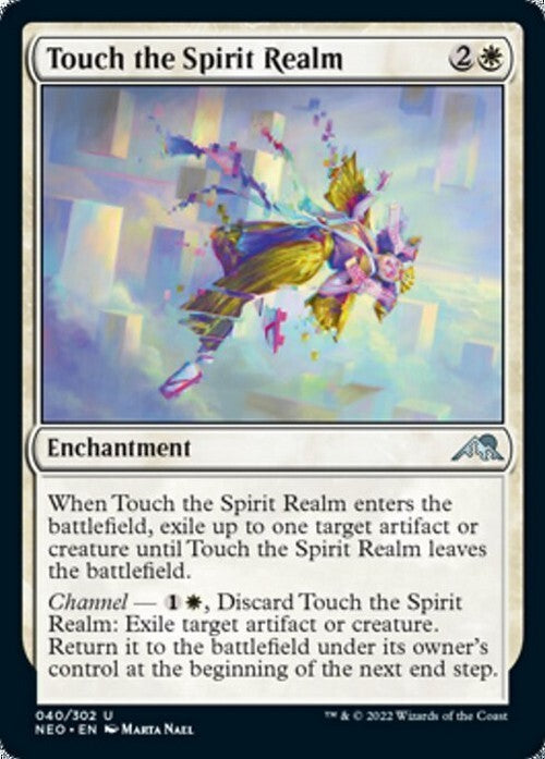 Touch the Spirit Realm ~ Kamigawa: Neon Dynasty [ NearMint ] [ Magic MTG ]