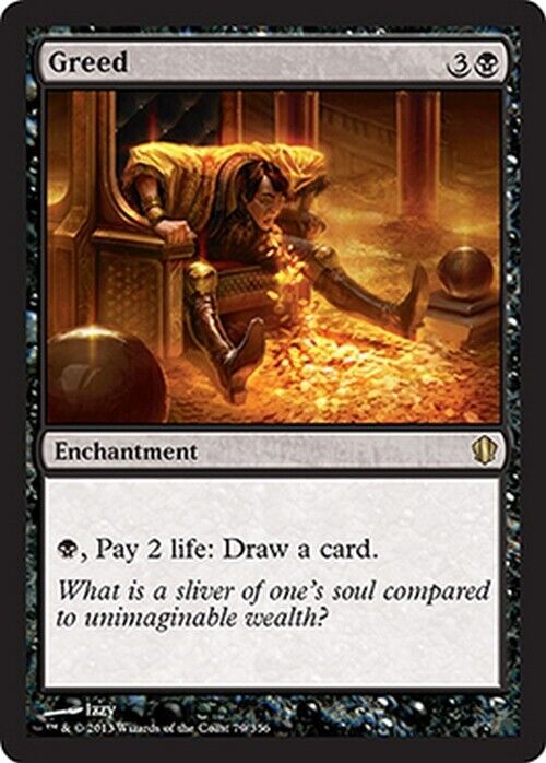 Greed ~ Commander 2013 [ Excellent ] [ Magic MTG ]