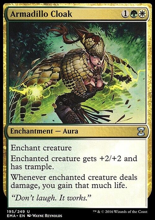 Armadillo Cloak ~ Eternal Masters [ Excellent ] [ Magic MTG ]