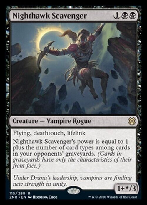 Nighthawk Scavenger ~ Zendikar Rising [ NearMint ] [ Magic MTG ]