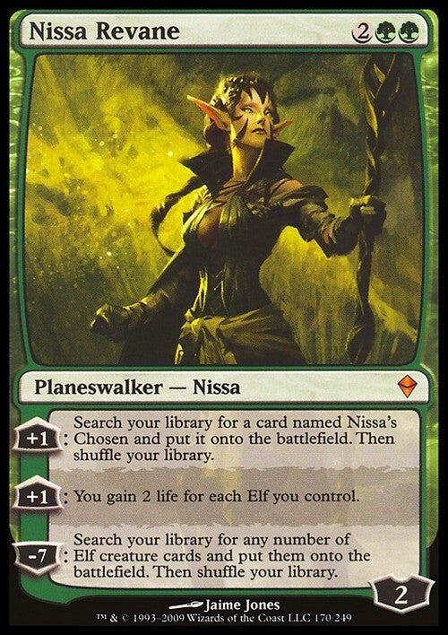 Nissa Revane ~ Zendikar [ Excellent ] [ Magic MTG ]