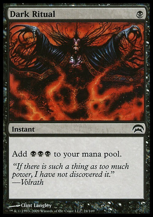 Dark Ritual ~ Planechase [ Excellent ] [ Magic MTG ]