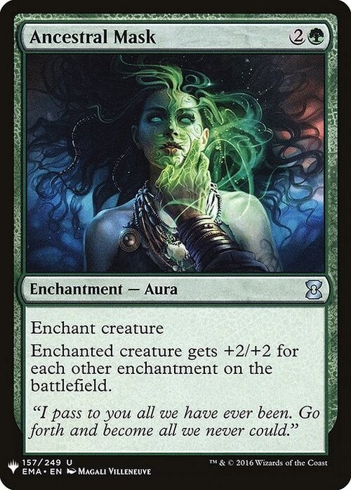 Ancestral Mask ~ Mystery Booster [ NearMint ] [ Magic MTG ]