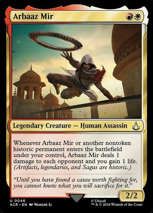Arbaaz Mir ~ Universes Beyond: Assassin's Creed [ NM ] [ Magic MTG ]