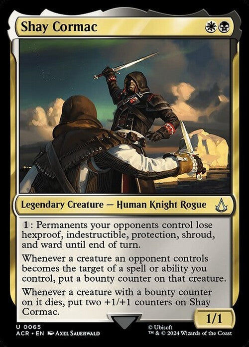 Shay Cormac ~ Assassin's Creed [ NM ] [ Magic MTG ]