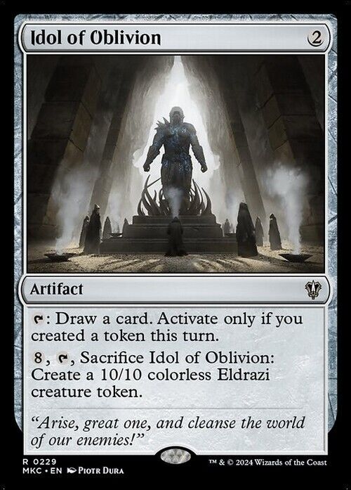 Idol of Oblivion ~ Commander: Murders at Karlov Manor [ NM ] [ MTG ]