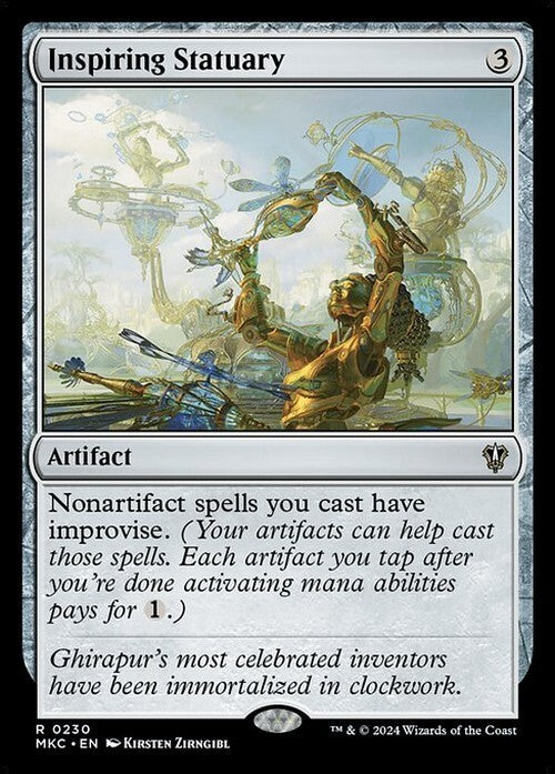 Inspiring Statuary ~ Commander: Murders at Karlov Manor [ NM ] [ MTG ]