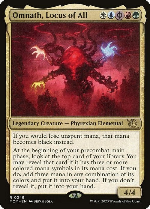 Omnath, Locus of All ~ March of the Machine [ NM ] [ Magic MTG ]