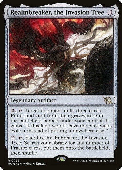 Realmbreaker, the Invasion Tree ~ March of the Machine [ NM ] [ Magic MTG ]