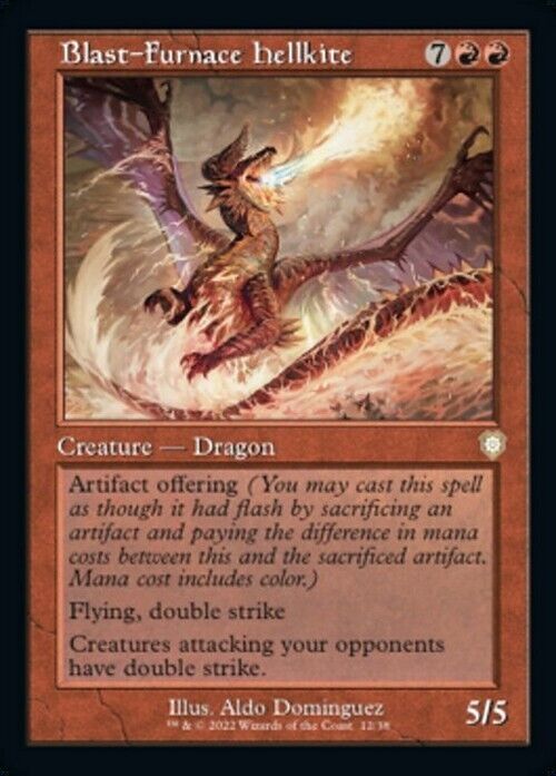 Blast-Furnace Hellkite ~ Commander: The Brothers' War [ NM ] [ Magic MTG ]