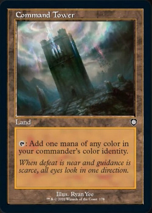 Command Tower ~ Commander: The Brothers' War [ NM ] [ Magic MTG ]