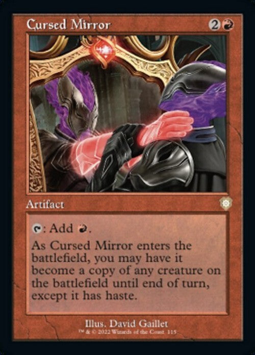 Cursed Mirror ~ Commander: The Brothers' War [ NM ] [ Magic MTG ]