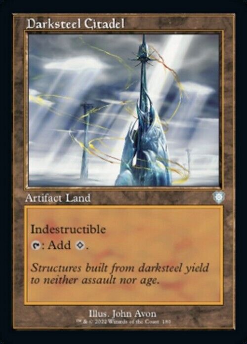 Darksteel Citadel ~ Commander: The Brothers' War [ NM ] [ Magic MTG ]