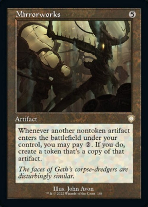 Mirrorworks ~ Commander: The Brothers' War [ NM ] [ Magic MTG ]