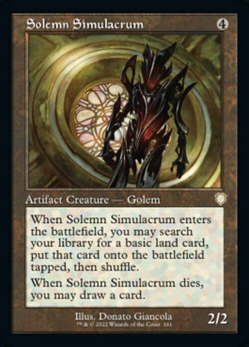 Solemn Simulacrum ~ Commander: The Brothers' War [ NM ] [ Magic MTG ]