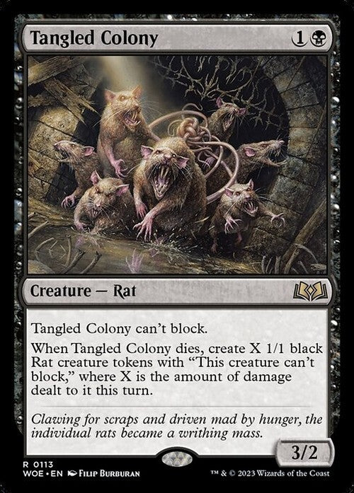 Tangled Colony ~ Wilds of Eldraine [ NM ] [ Magic MTG ]
