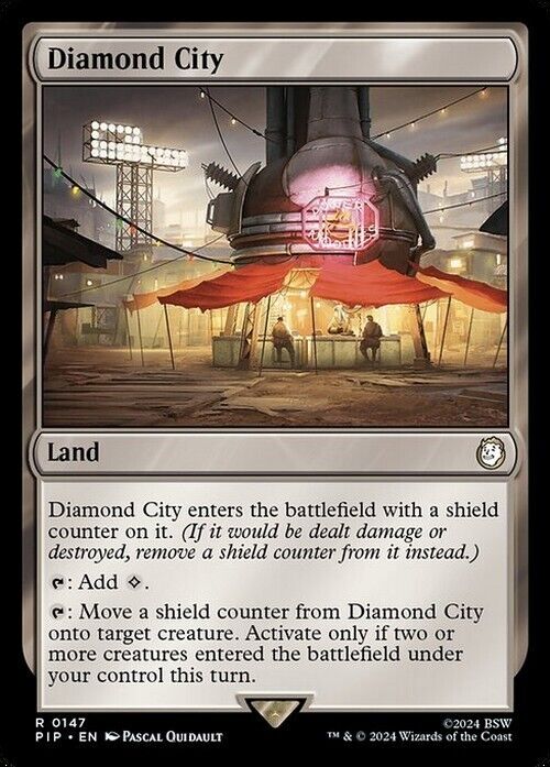 Diamond City ~ Commander: Fallout [ NearMint ] [ Magic MTG ]