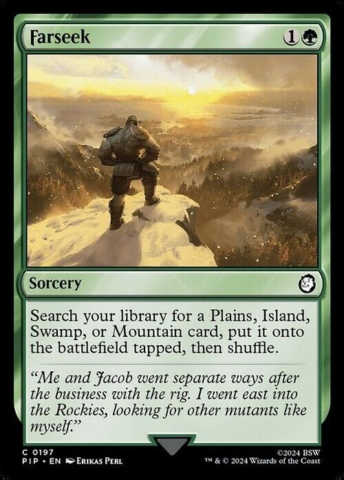 Farseek ~ Commander: Fallout [ NearMint ] [ Magic MTG ]