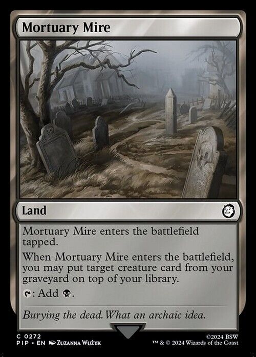 Mortuary Mire ~ Commander: Fallout [ NearMint ] [ Magic MTG ]