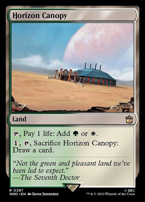 Horizon Canopy ~ Commander: Doctor Who [ NearMint ] [ Magic MTG ]