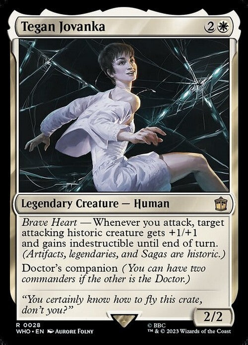 Tegan Jovanka ~ Commander: Doctor Who [ NearMint ] [ Magic MTG ]
