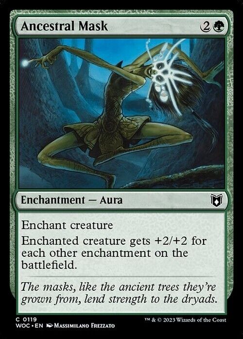 Ancestral Mask ~ Commander: Wilds of Eldraine [ NearMint ] [ Magic MTG ]