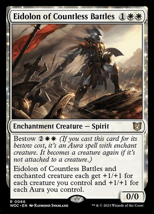 Eidolon of Countless Battles ~ Commander: Wilds of Eldraine [ NM ] [ Magic MTG ] - London Magic Traders Ltd